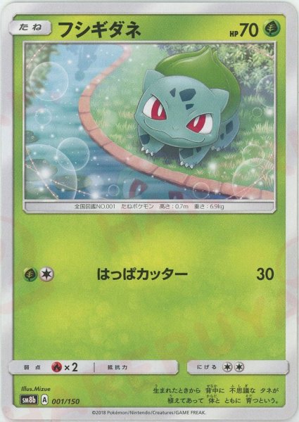 画像1: フシギダネ(CP){草}〈001/150〉[SM8b] (1)