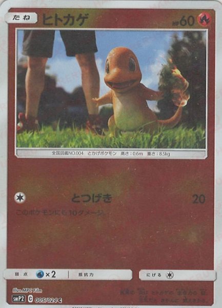 画像1: ヒトカゲ(C){炎}〈005/024〉[SMP2] (1)